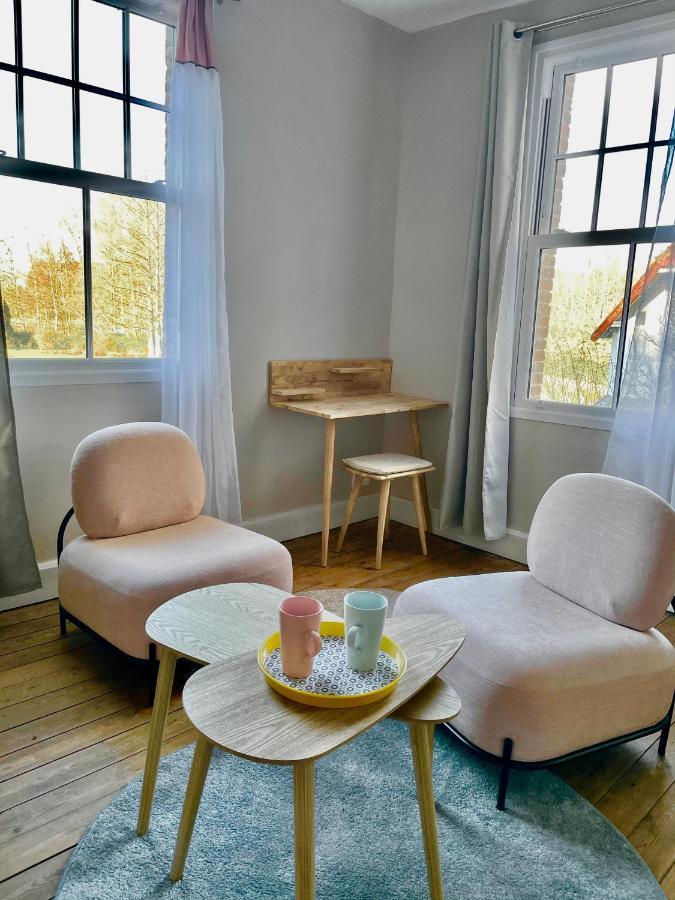 Bed and Breakfast Aux Jolies Sources Сент-Обен-Сюр-Си Экстерьер фото